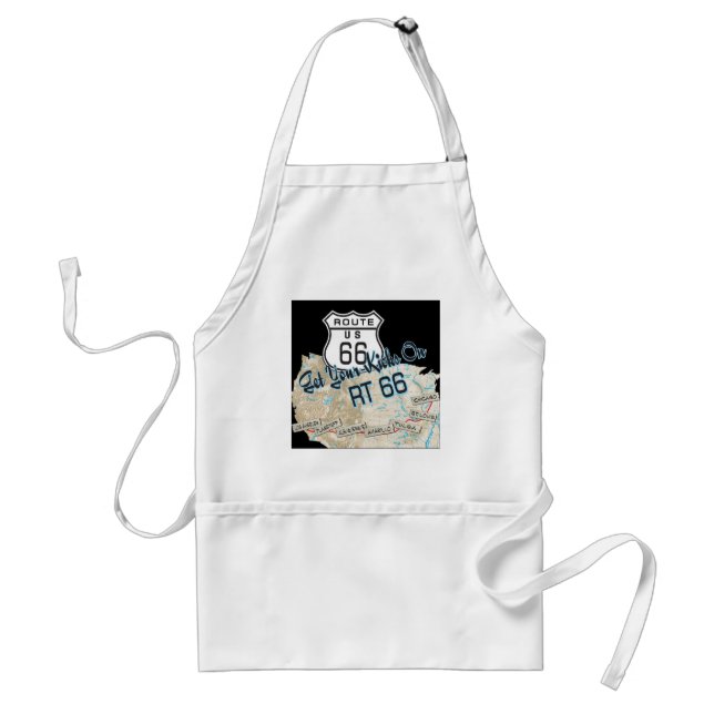 route 66 gifts adult apron (Front)