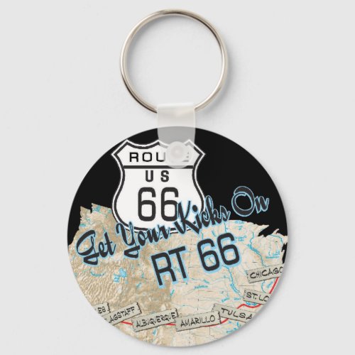route 66 gifts keychain