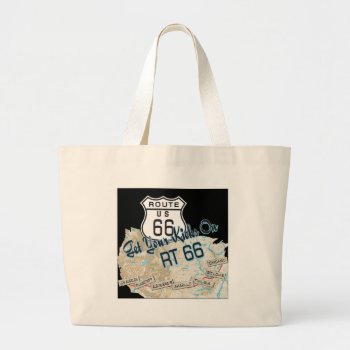 Route 66 Gifts Large Tote Bag by signlady29 at Zazzle