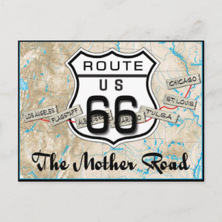 route 66 gifts post card 2