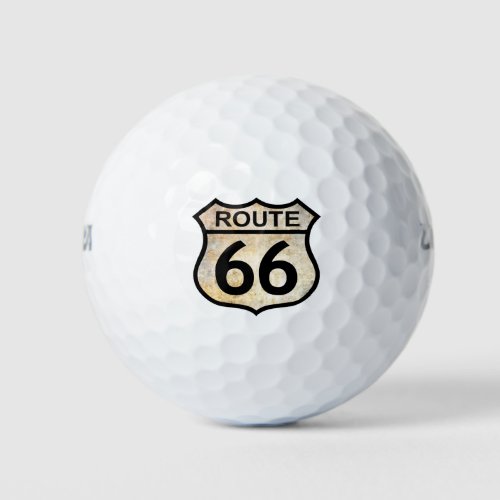Route 66 golf balls