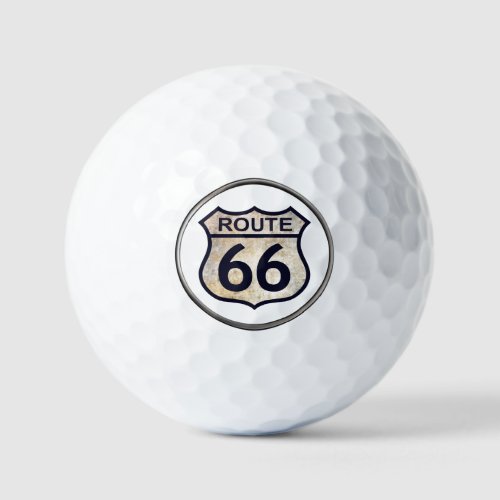 Route 66 Golf Balls