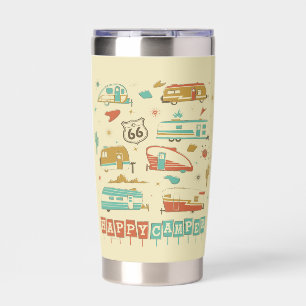 Route 66 Happy Camper Insulated Tumbler