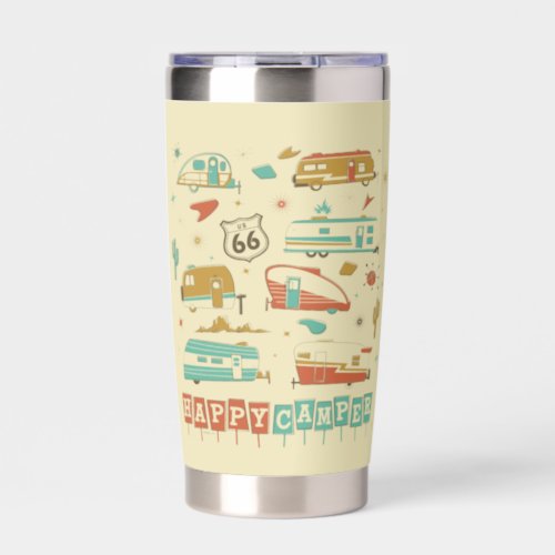 Route 66 Happy Camper Insulated Tumbler