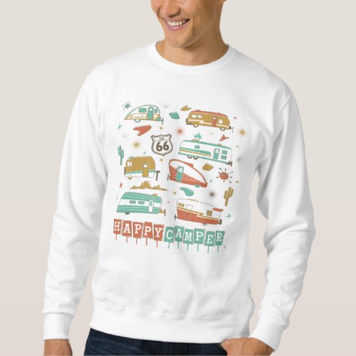 Route 66 Happy Camper Sweatshirt