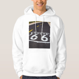 Route 66 highway marker, Arizona Hoodie