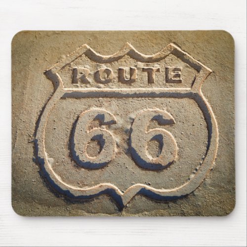 Route 66 historic sign Arizona Mouse Pad