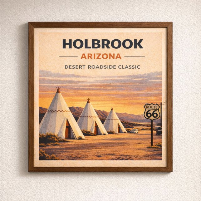 Route 66 Holbrook Desert Heritage Poster (Creator Uploaded)