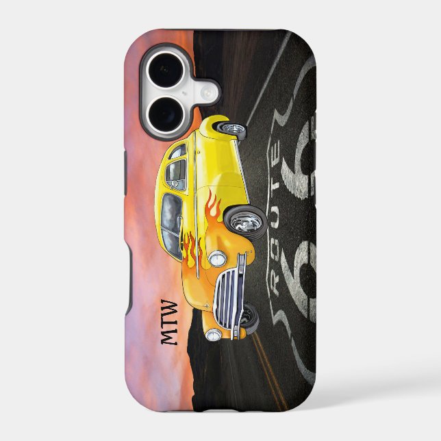 Route 66 iphone case (Back)