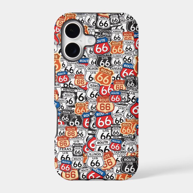 Route 66 iphone case (Back)
