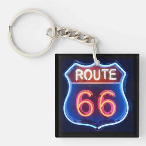 Route 66 keychain