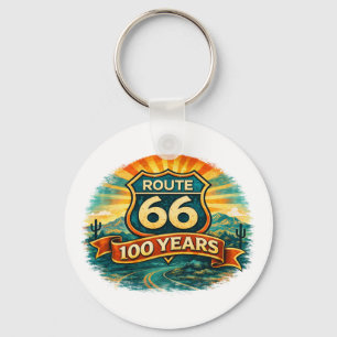 Route 66 Keychain