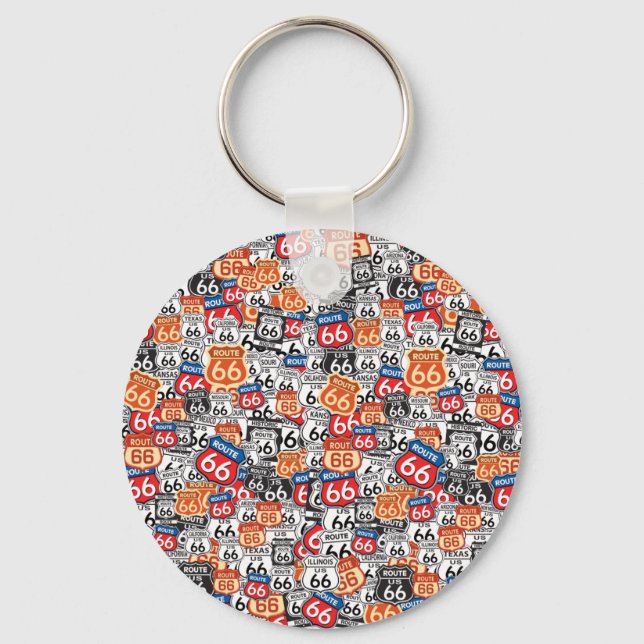Route 66 keychain (Front)