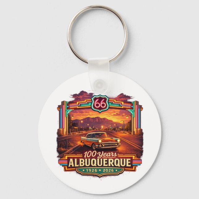 Route 66 Keychain (Front)