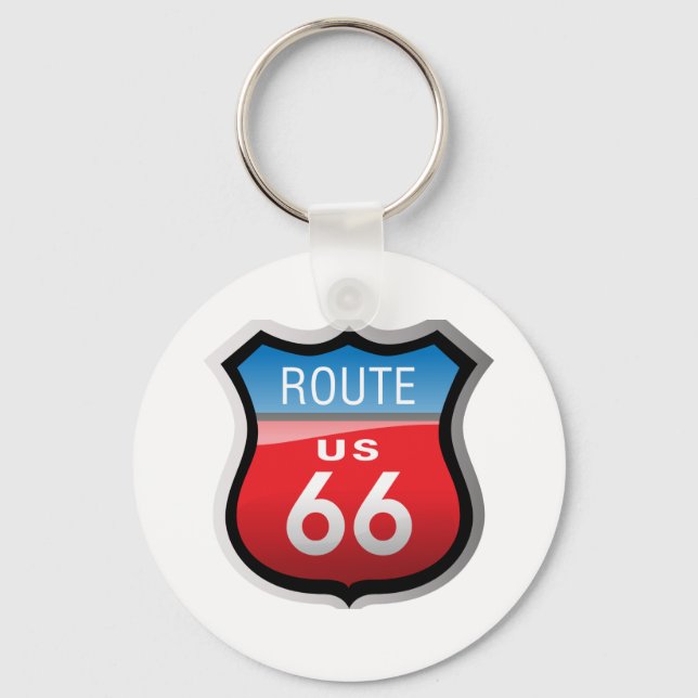 Route 66 keychain (Front)