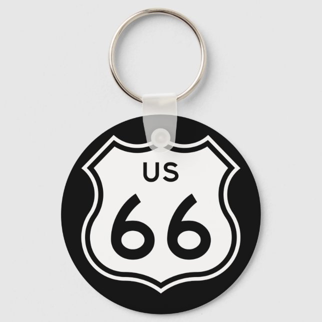 Route 66 Keychain (Front)