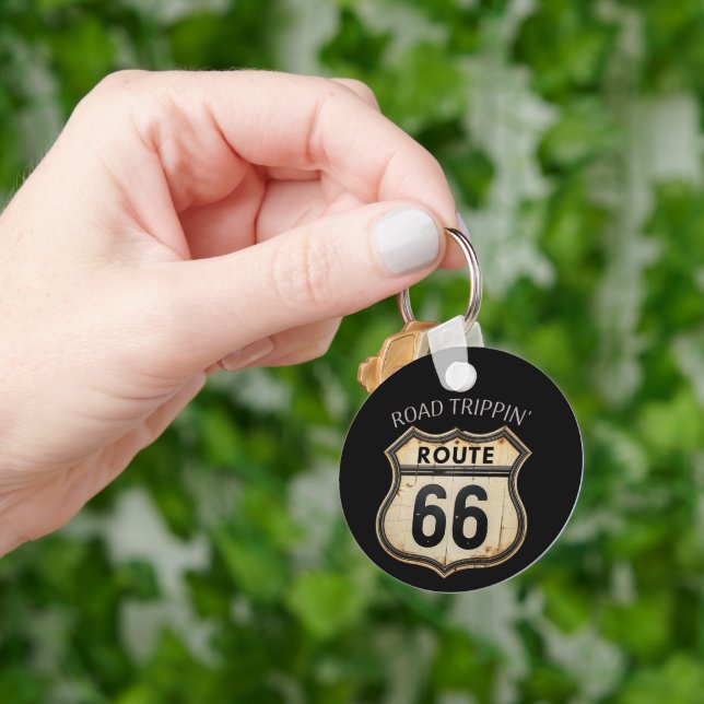 ROUTE 66  KEYCHAIN (Hand)