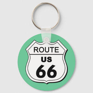 Route 66 Keychain