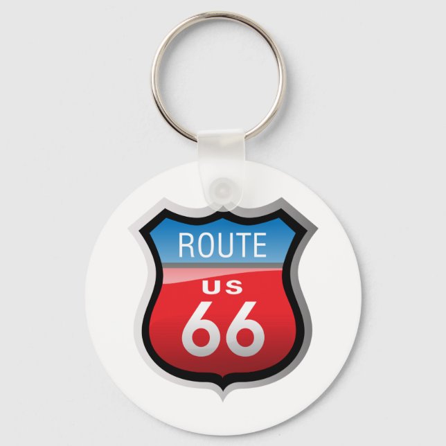Route 66 keychain (Front)
