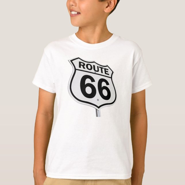 Route 66 kids t-shirt. T-Shirt (Front)