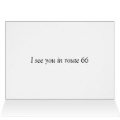 Route 66 life style love the freedom (Inside Horizontal (Top))