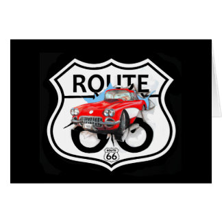 Route 66 life style love the freedom cards