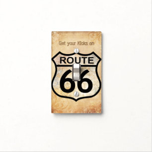 Route 66 light switch cover