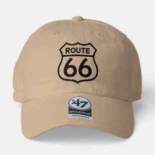 Route 66 Logo – ’47 Brand Classic Clean Up Cap
