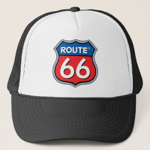 Route 66 Logo Trucker Hat