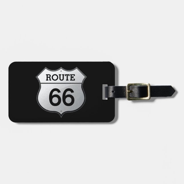 Route 66 - luggage tag (Front Horizontal)