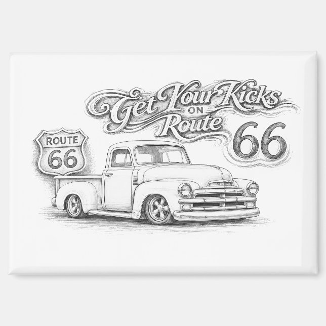 Route 66 Magnet (Front)