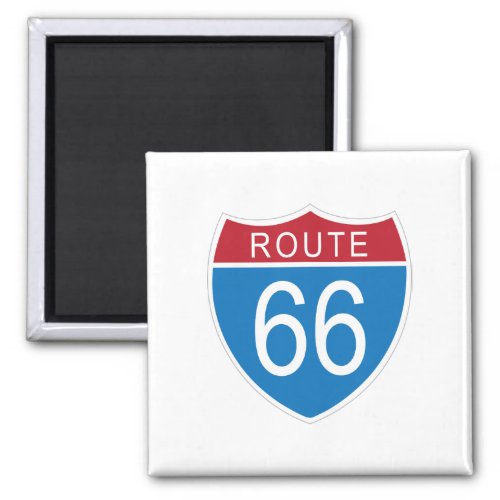 Route 66 magnet