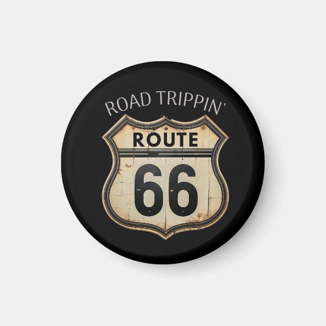 ROUTE 66  MAGNET (Front)