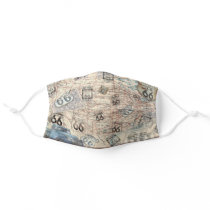 Route 66 Map Adult Cloth Face Mask