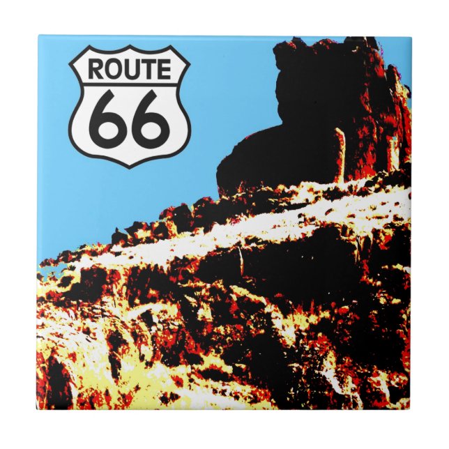 Route 66 Mesa Wild Tile (Front)