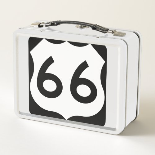 Route 66 metal lunch box