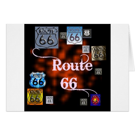 Route 66 Mix Cards (Front Horizontal)