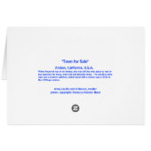 Route 66 Motel California Cards (Back Horizontal)