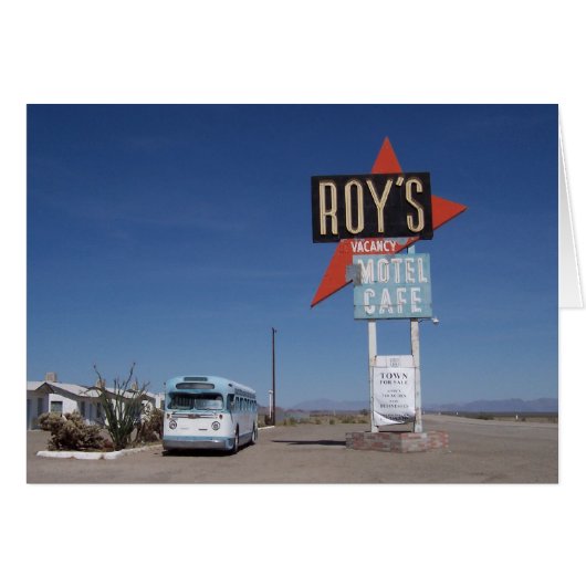 Route 66 Motel California Cards (Front Horizontal)