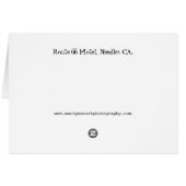 Route 66 Motel Cards (Back Horizontal)