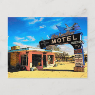 Route 66 Motel Postcard - Customized