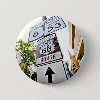 Route 66 Mother Road Button