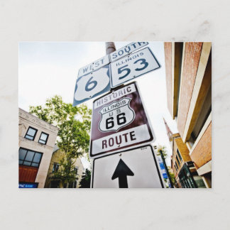 Route 66 Mother Road Postcard