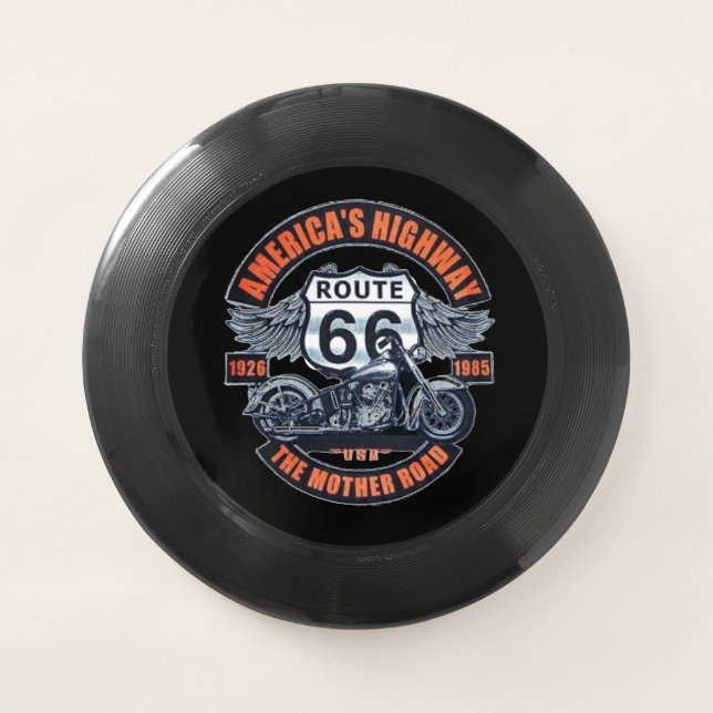 Route 66 Motorcycles Wham-O Frisbee (Front)