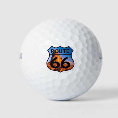 route 66 mountain golf balls