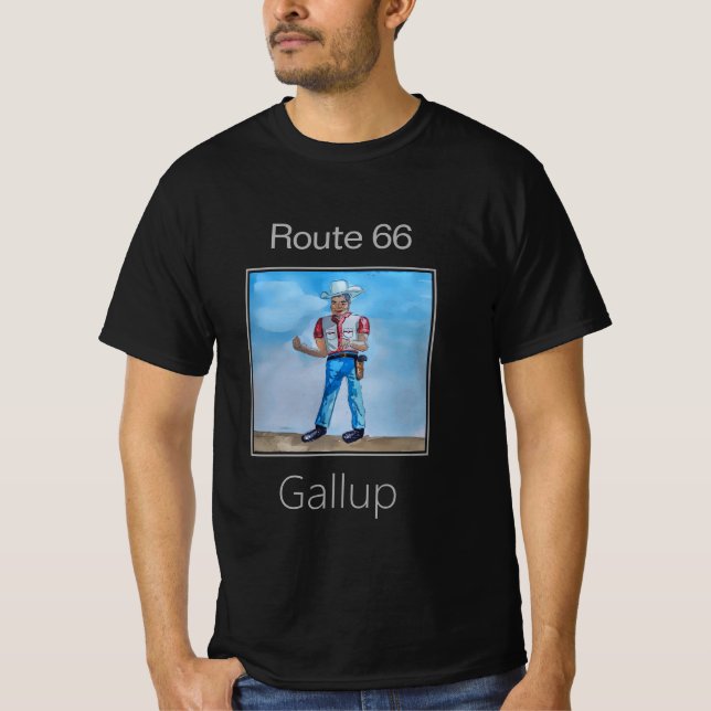 Route 66 Muffler Man, Gallup T-Shirt (Front)