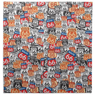 Route 66 napkin