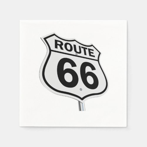 Route 66 napkins