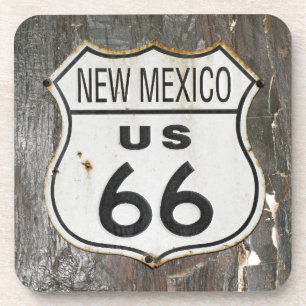 Route 66 New Mexico Beverage Coaster