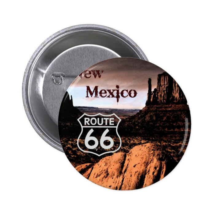 Route 66 new Mexico Buttons